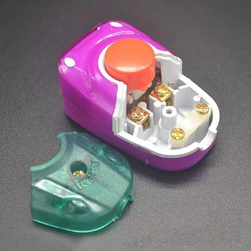 灯泡开关按钮大功率床头开关线控按钮开关电床头台灯led手捏开关 842