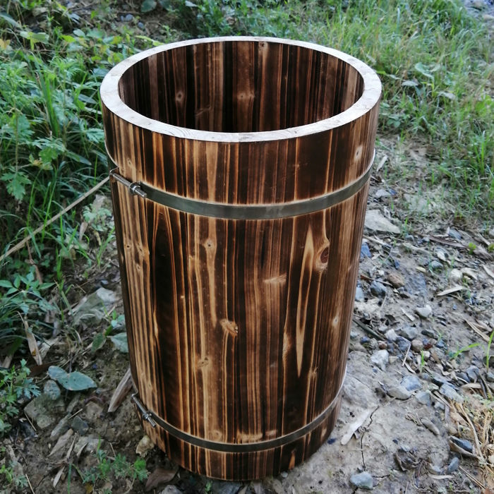 土养蜂箱圆桶蜂箱土养蜜蜂蜂桶圆桶木桶圆形加厚诱蜂桶蜜蜂箱圆桶