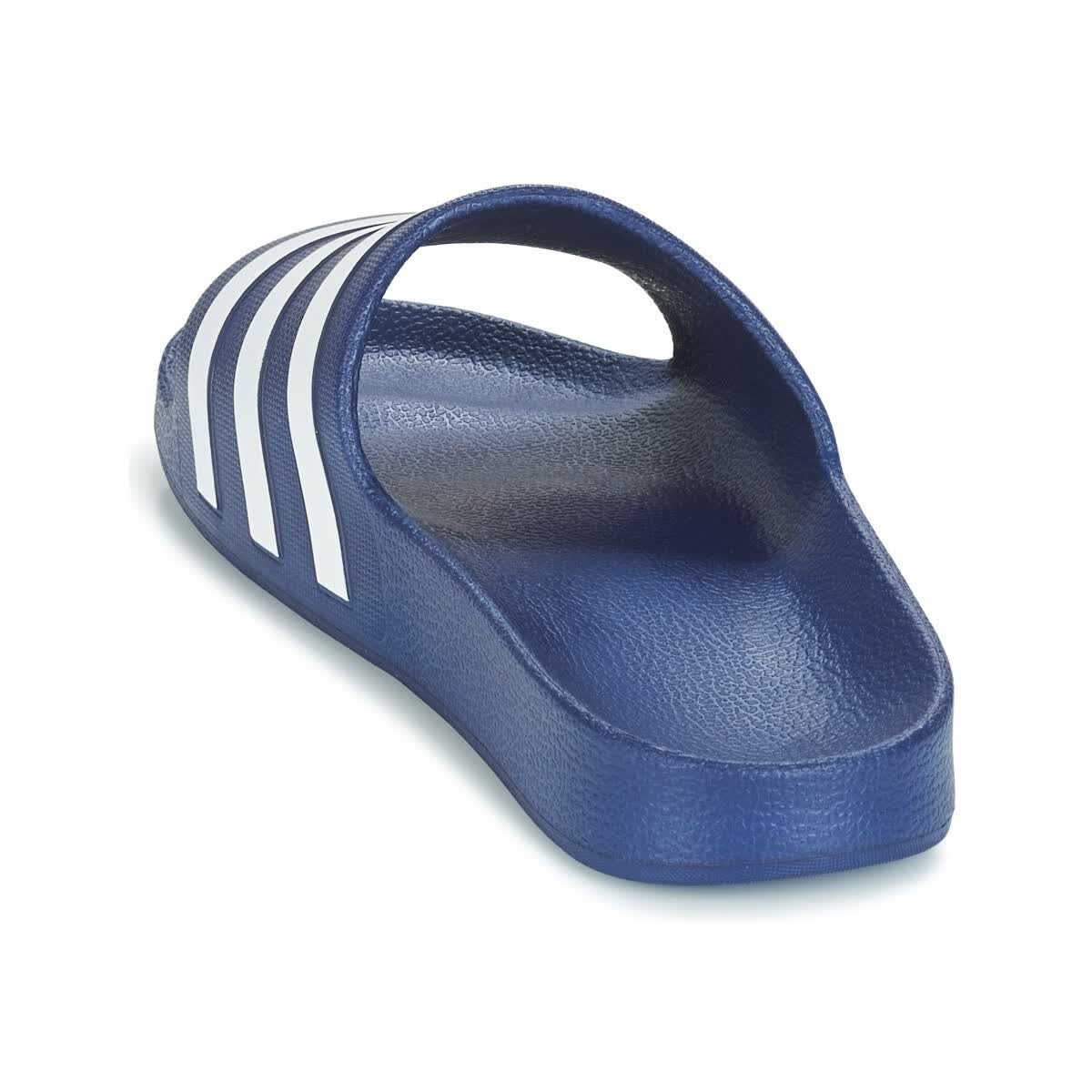 adidas阿迪达斯男鞋女鞋运动拖鞋沙居家拖浴室拖一字拖深蓝色夏季款