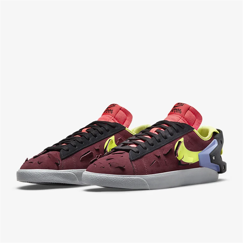 nike耐克男女鞋sacaixnikeblazerlow低帮联名解构运动休闲板鞋dm