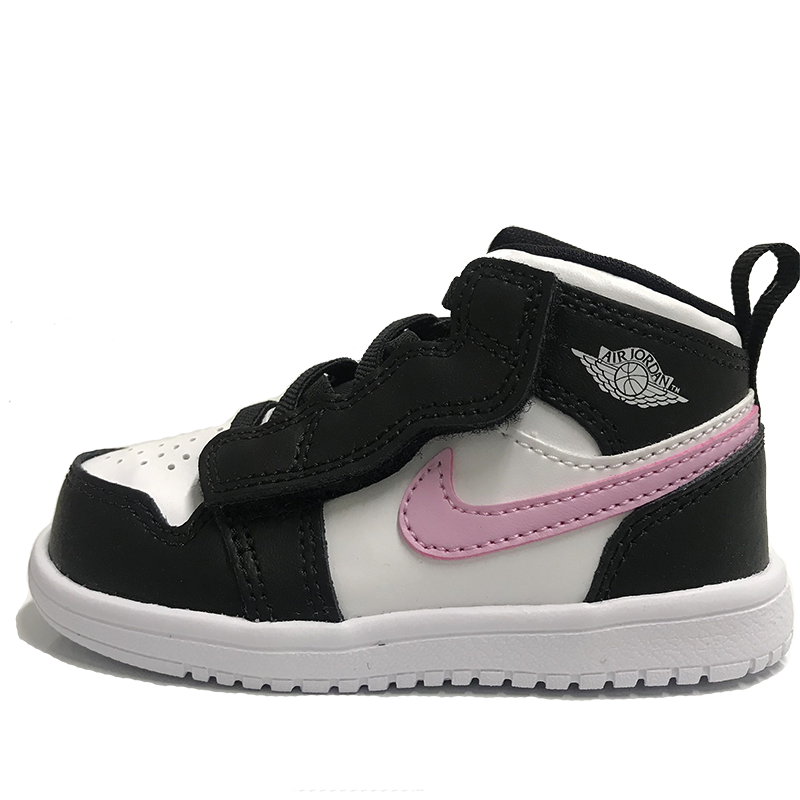 ni·ke耐·克官方旗舰 air aj1魔术贴小童鞋复古休 at4613-105 紫色6c