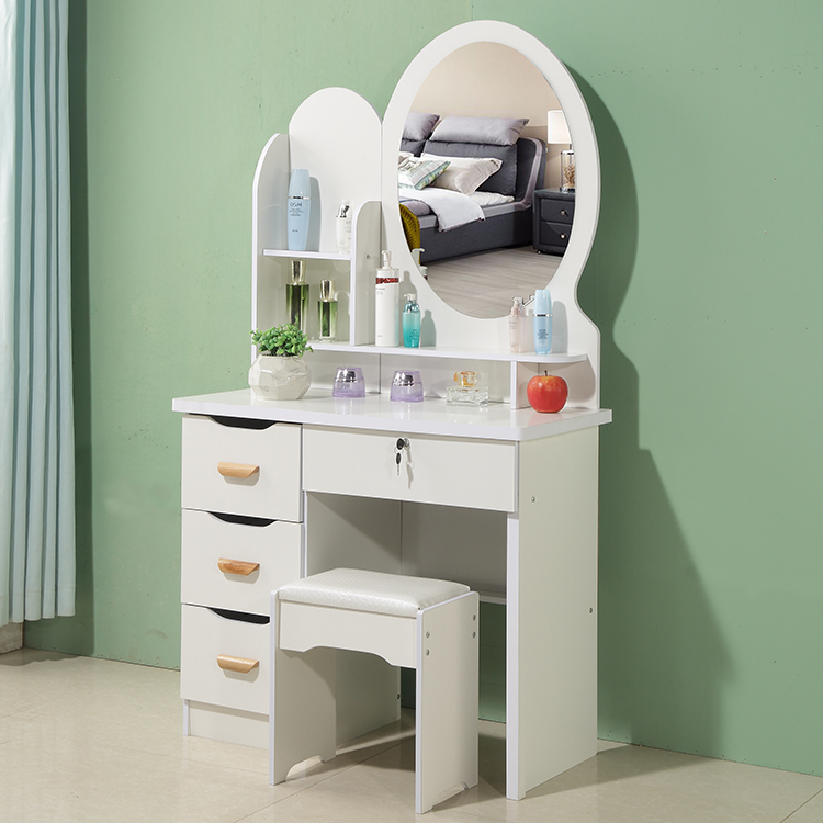 小米木业 化妆台一体式 妆台 极窄鞋柜板式梳妆台卧室现代简约小户型