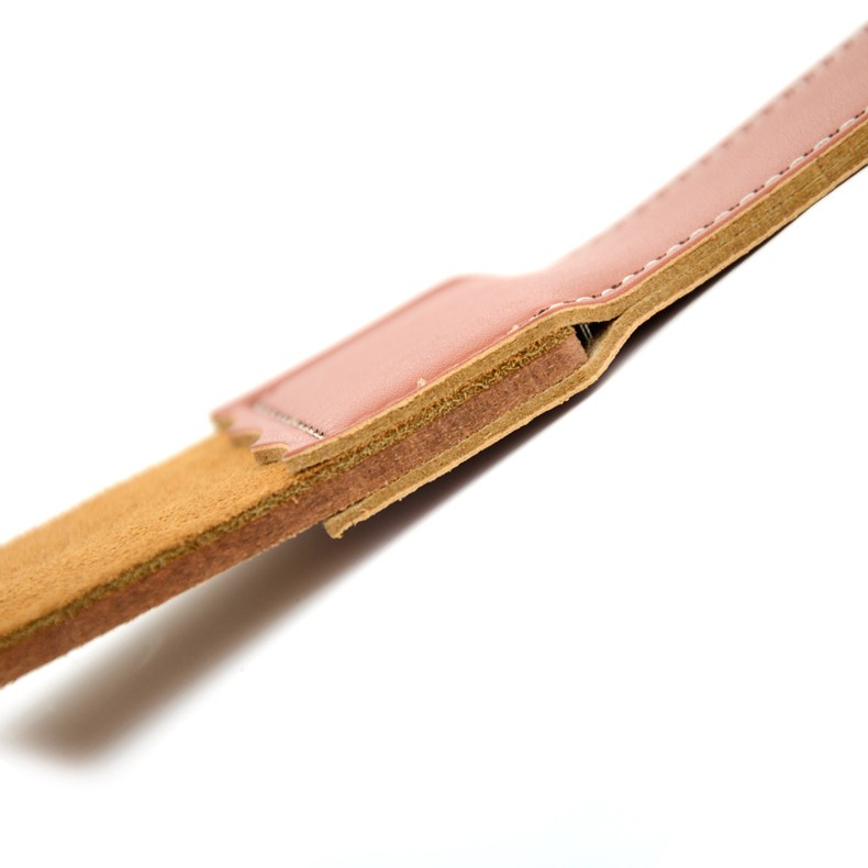 牛皮荡刀布帆布剃刀磨刀带老式直剃须刀剃刀布磨刀布镜面抛光用 棕色