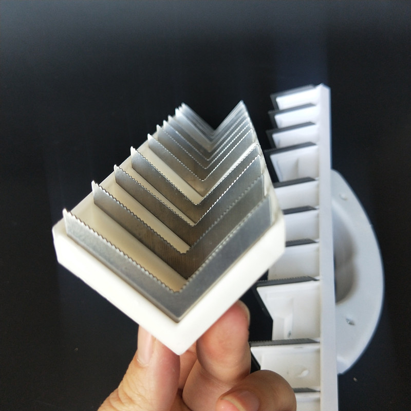 油漆工工具阴阳角刨刀阴角阳角器直角刨刀墙角刨磨砂架塑料阴阳角刮器