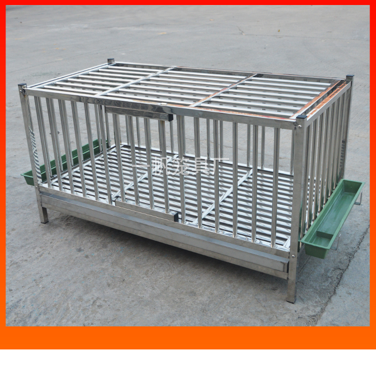 不锈钢鸡笼子家用宠物笼养殖不锈钢笼大号养鸡笼鸡舍鹅笼鸭笼兔笼 119