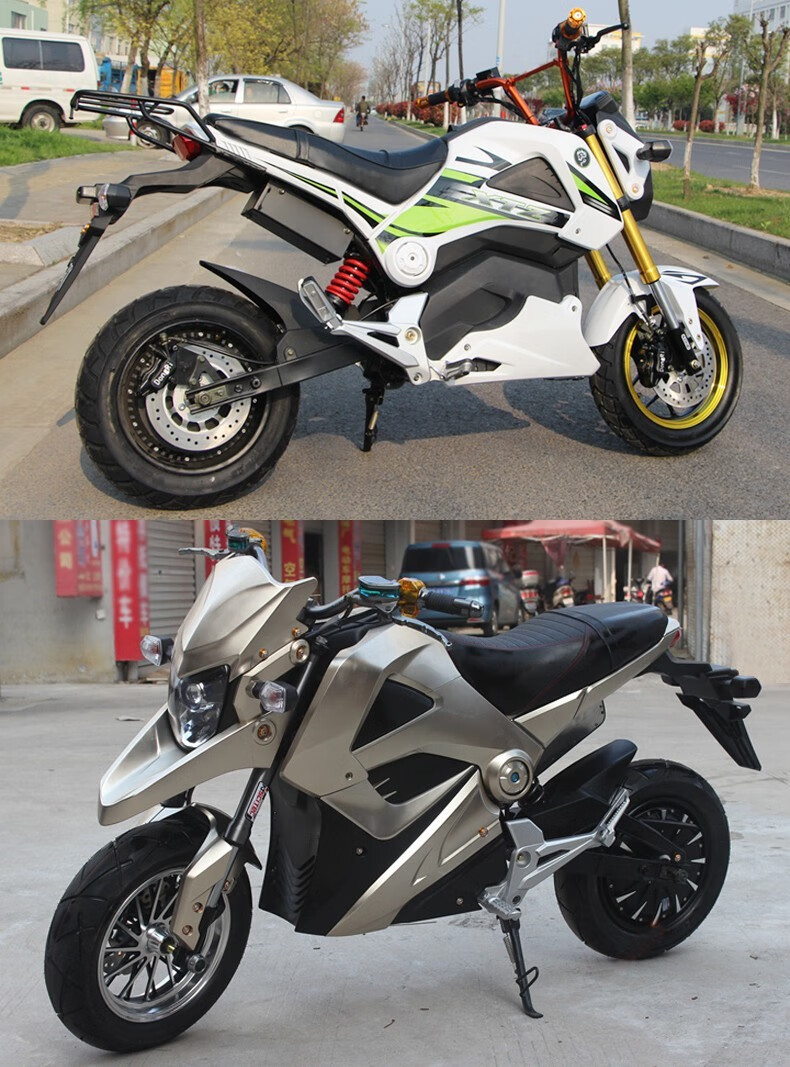 大公仔m5电动车摩托车电瓶车电动摩托车街车男女越野电摩跑车2000w