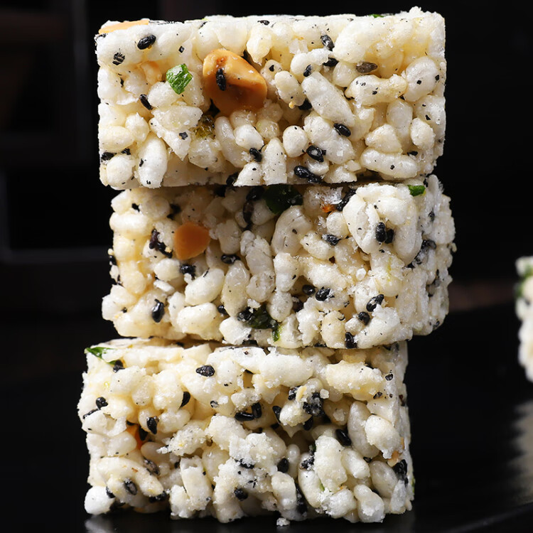 米花糖老式小米酥广东潮汕普宁特产汕头潮州小吃休闲零食传统糕点 米