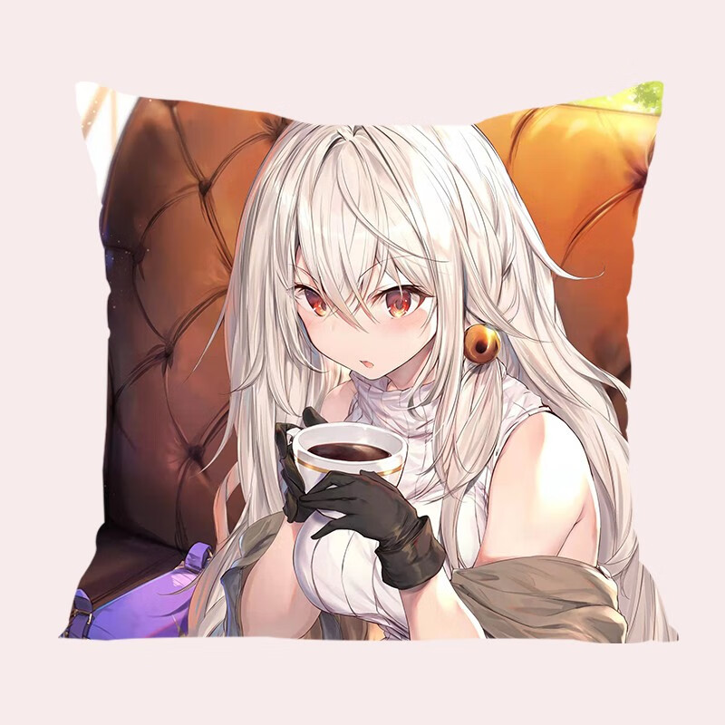 刻沫 天才王子的赤字振兴术周边动漫抱枕 妮妮姆二次元靠枕靠垫定制
