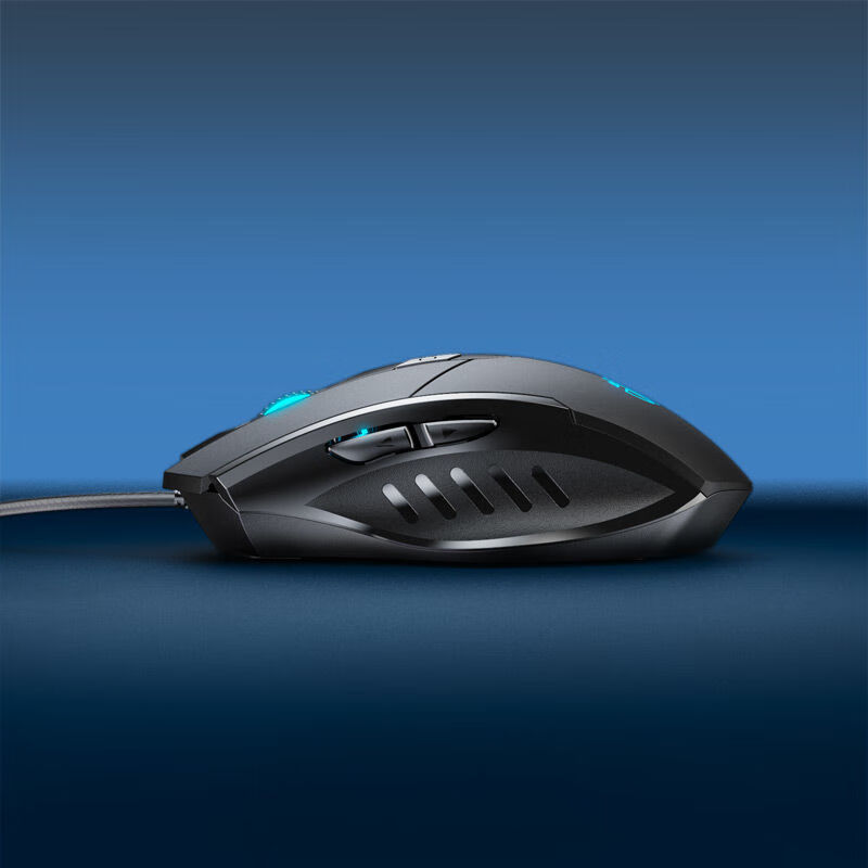 英菲克pw1有线鼠标家用办公静音学生电脑游戏lol宏电竞用吃鸡韵果