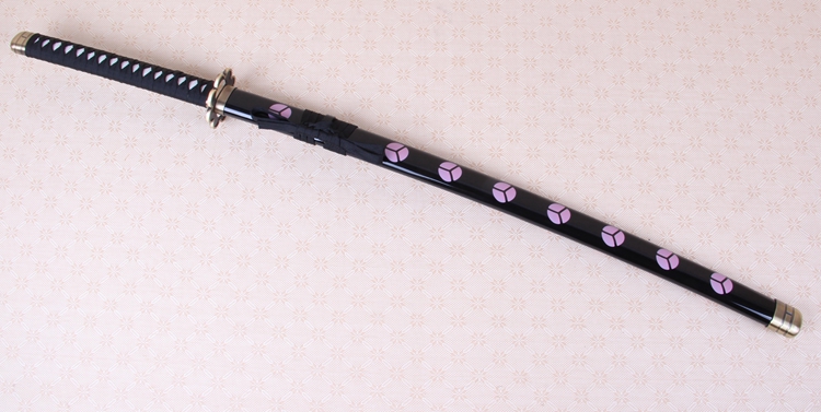 索隆三把刀索隆刀黑刀秋水三代鬼彻和道一文字雪走cosplay未sn9062