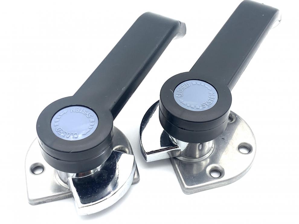 蒸饭车柜拉手蒸箱门锁烤箱锁件冷库门拉手烘箱把手海鲜蒸柜门把手左边