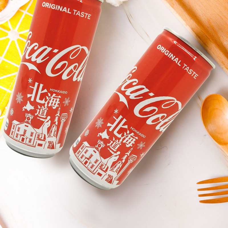 【30罐整箱】日本进口网红可乐 北海道限定款可口可乐coca-cola收藏版
