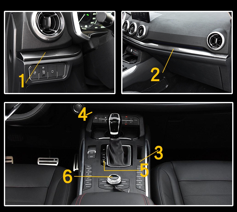 适用于 哈弗h9魏派weyvv5vv7中控前台贴膜保护膜排挡框门板内饰贴划痕