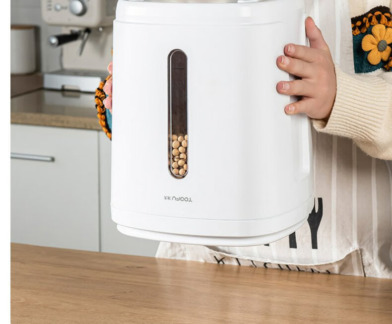 真空米桶梅子坊智能抽真空米桶家用防虫防潮密封米面储存容器面粉罐装