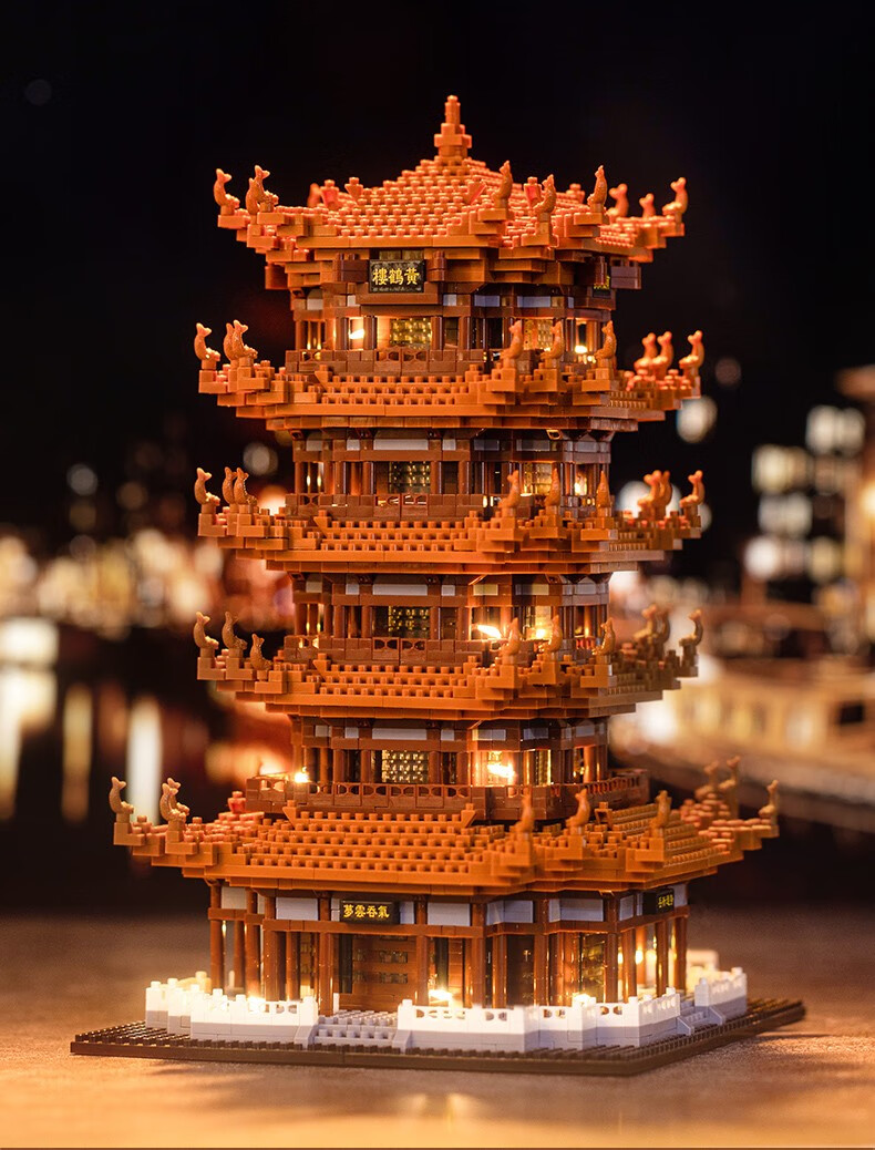 乐高(lego)积木高难度巨大型1000粒阿房宫18建筑玩具9拼装男孩12岁