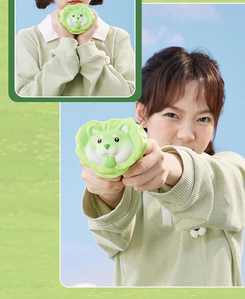 酷乐潮玩 菜狗解压慢回弹蔬菜精灵捏捏乐玩具解压神器减压礼物 菜狗慢