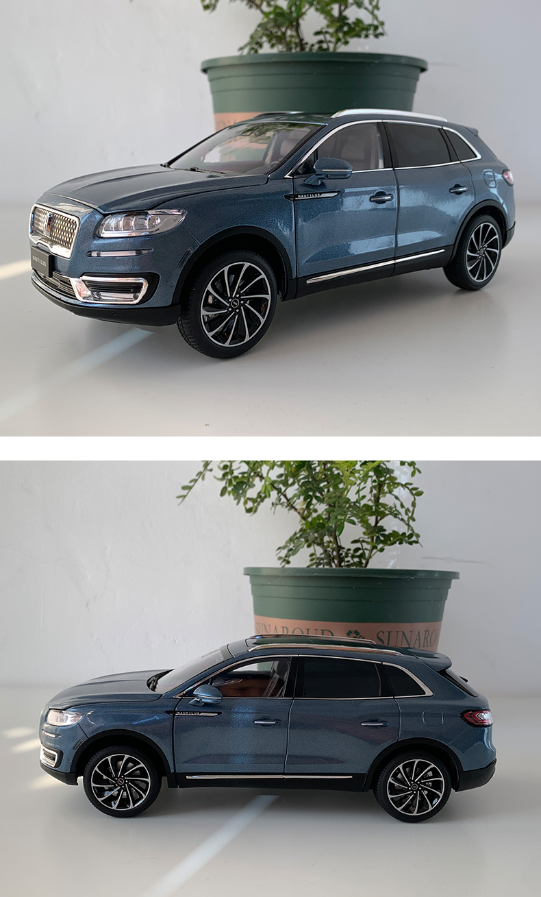 1:18原厂汽车模型 林肯航海家 lincoln nautilus 越野车 suv 仿真品质