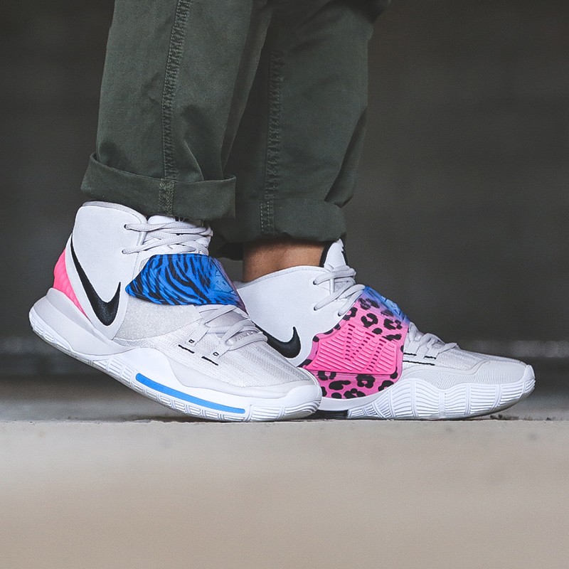 耐克nikekyrie6欧文6篮球之星白绿奥利奥白蓝扑克牌圣甲虫绿扎染男鞋