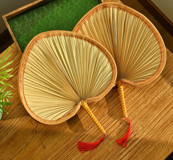 编织大蒲扇手彩色竹编扇子手摇扇夏季扇 一片叶【图片 价格 品牌 报价