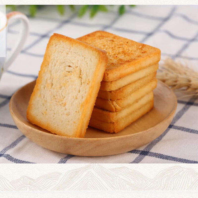 海玉烤馍片 山西特产海玉烤馍片早餐馒头片网红零