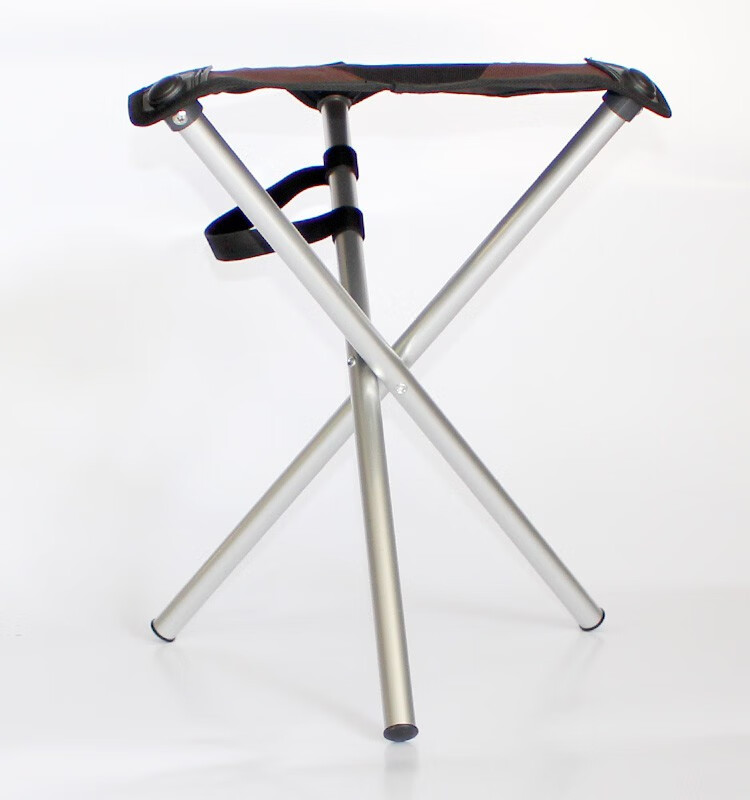 宏科华三脚凳三角凳子铝合金便携椅小马扎椅户外迷你椅折叠椅排队椅