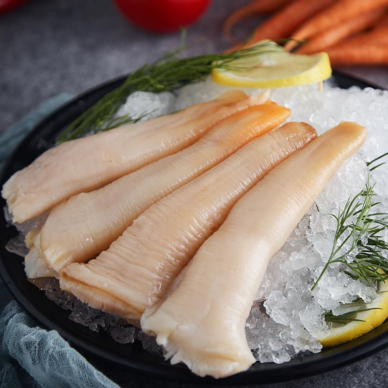 海鲜大象拔蚌生鲜鲜活冷冻香辣象鼻蚌切片刺身海鲜水产120克