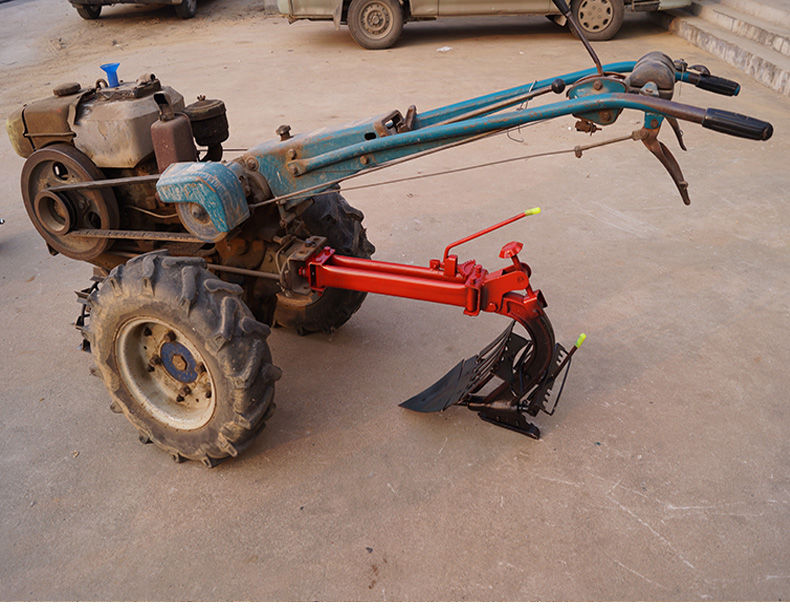 手扶拖拉机配套农机具栅条犁条形犁双单面边向翻转铧式犁红色