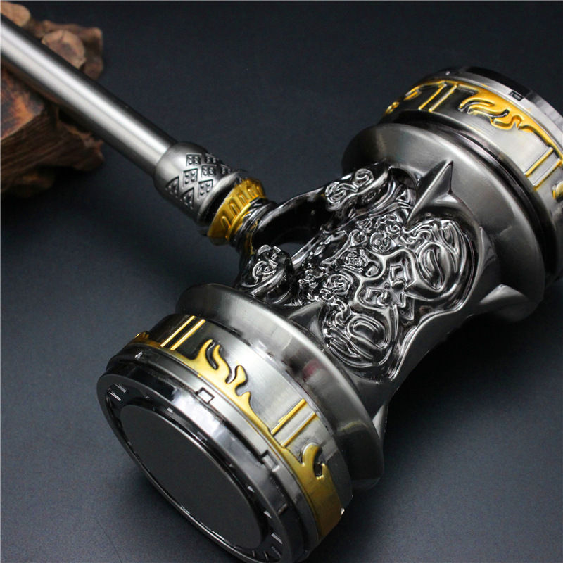 【新品】斗罗大陆唐三昊天锤超大号动漫周边手办玩具特大金属模型挂件