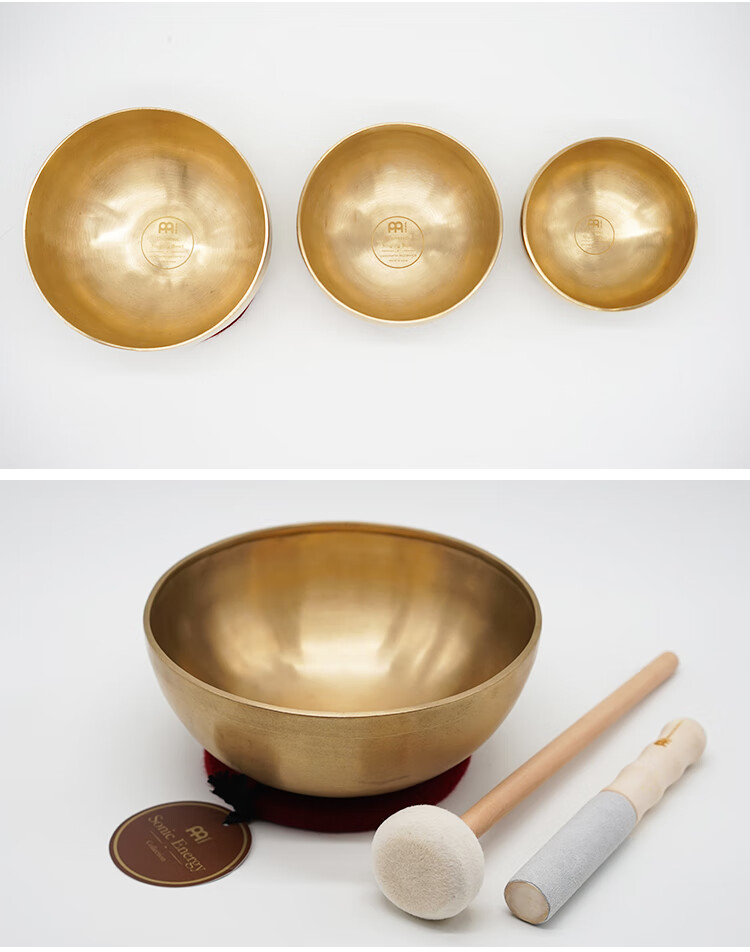 洛河 麦尔颂钵声音疗愈手工印度瑜珈冥想佛音碗德国梵音钵纯铜钵七夕