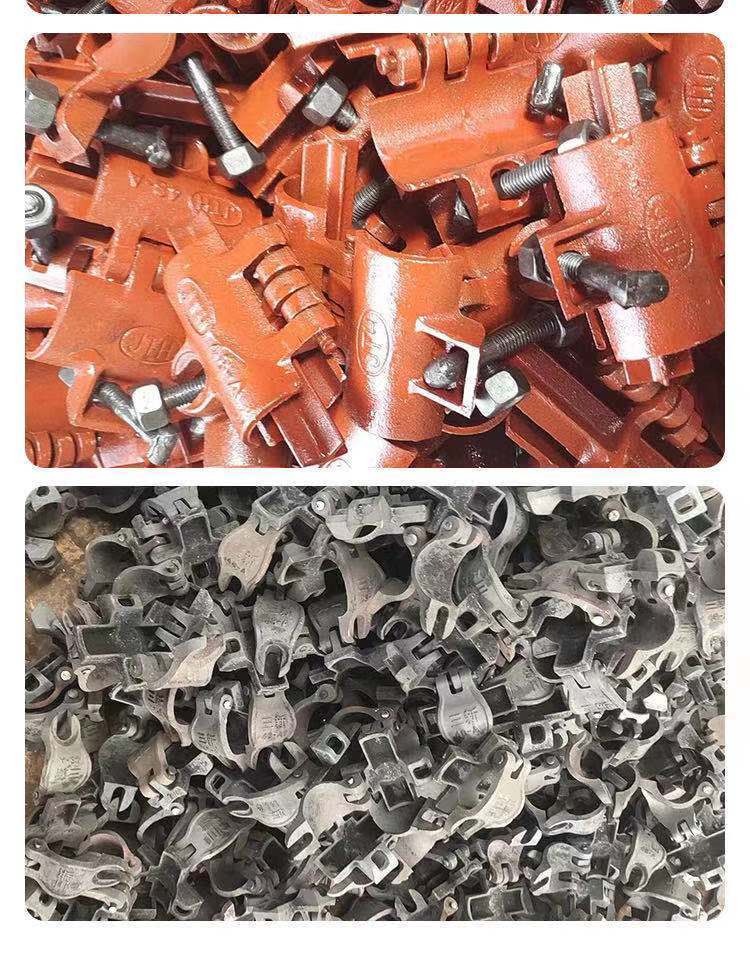 建筑扣件钢管脚手架扣件十字扣件直角转向旋转扣件接头卡扣件15斤十字