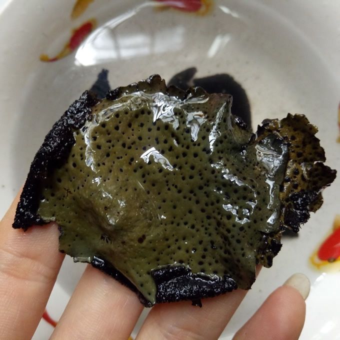 野生石耳剪蒂去根石菇石木耳黄山石衣岩耳非黑木耳野生菌干货250克