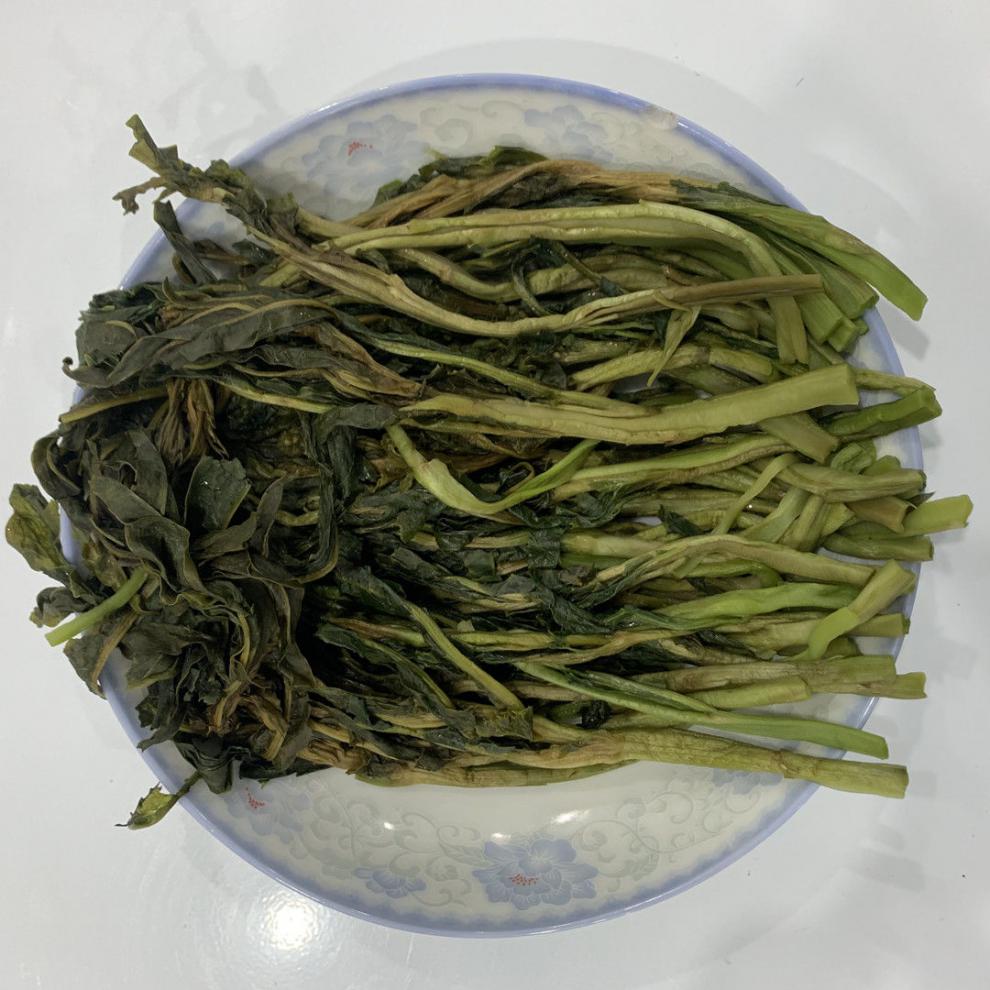 貢菜頭子苔幹葉山野菜農家乾貨土特產脫水蔬菜響菜薹菜葉貢菜葉子