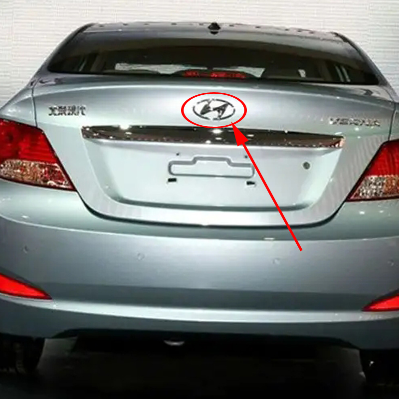 适配北京现代瑞纳瑞纳悦纳后备箱字标车标英文字母车贴标志贴原装维修