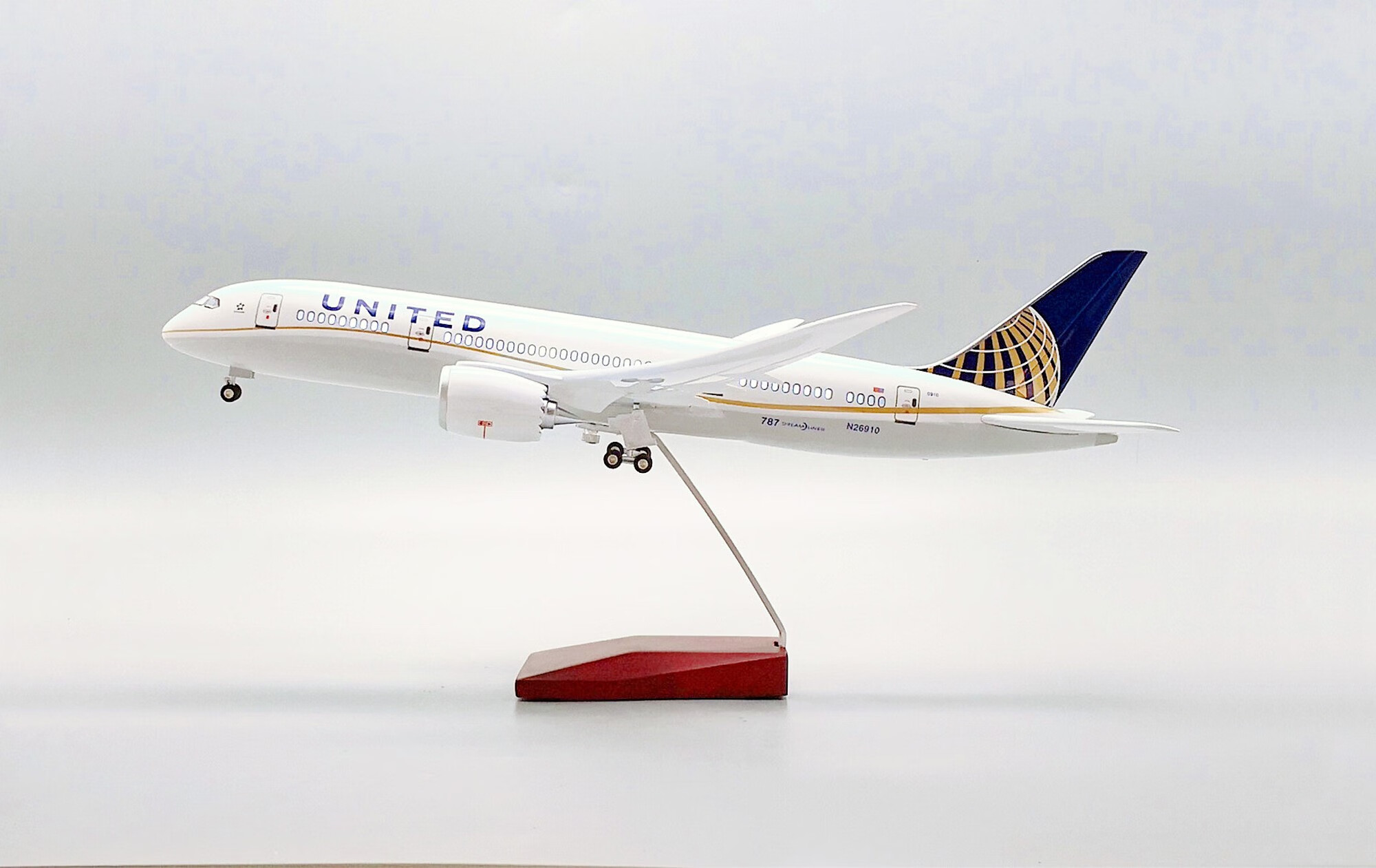 标配版 波音787国航海航南航大型飞机模型带轮子起落架民航客机航模