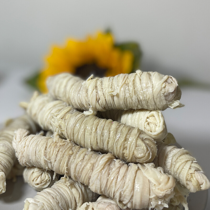 台州特产特色小吃猪小肠卷生苦肠火锅卤味麻辣汤食材临海美味零食500g