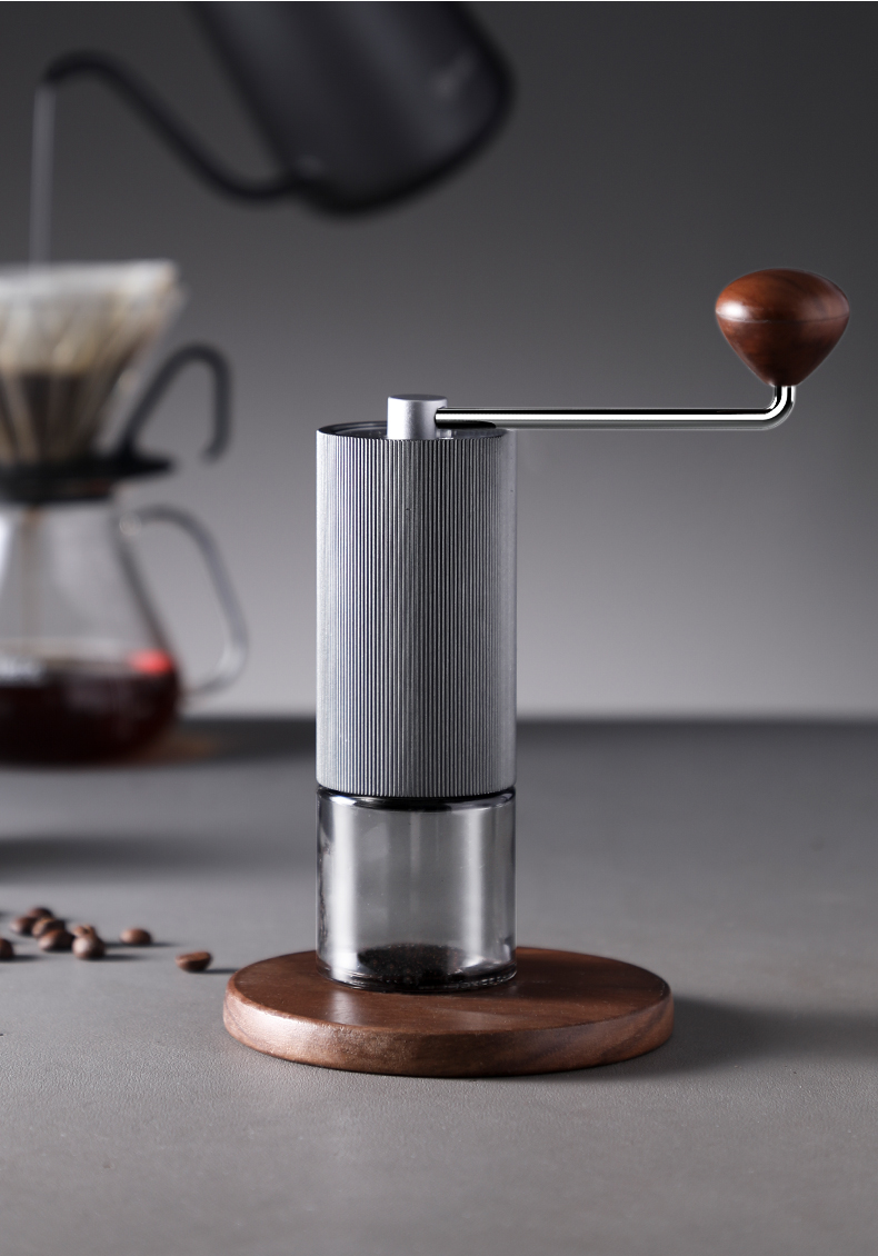 heros01手摇磨豆机 咖啡豆研磨机便携家用磨粉机手动咖啡机s02 s02枪
