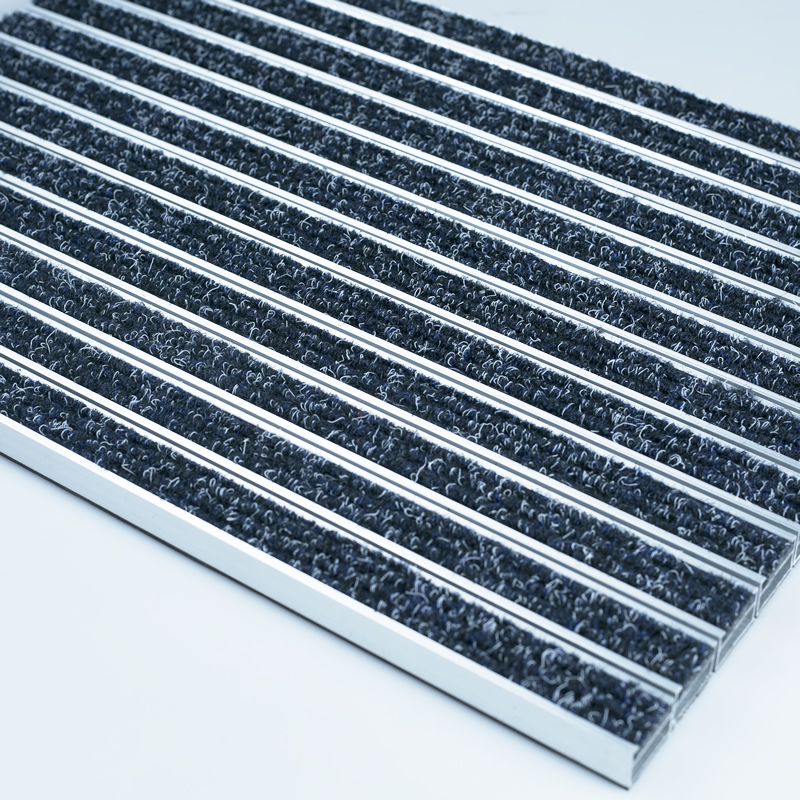 嵌入式铝合金地垫刮泥垫商场室外防滑垫进门防尘地毯酒店门口除尘装饰