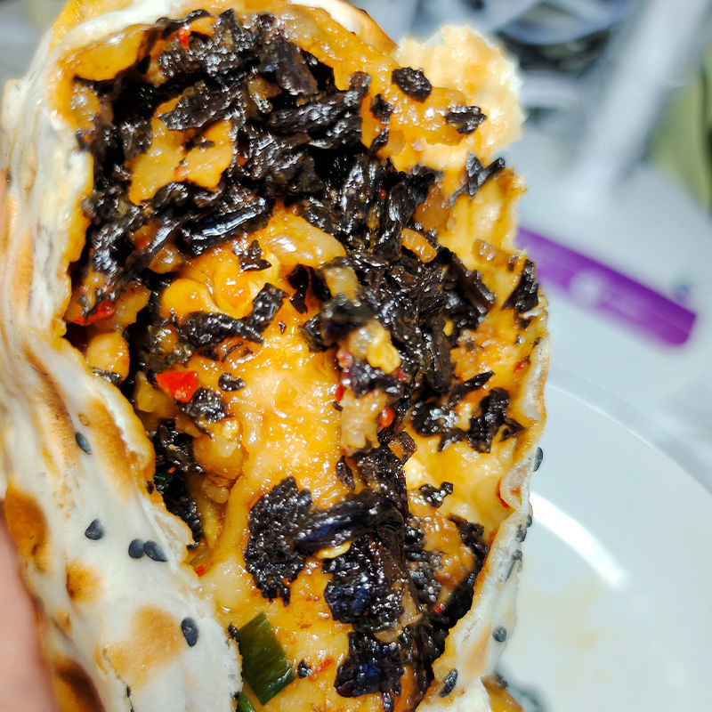 衢州常山烤饼梅干菜肉饼豆腐萝卜丝山药灌汤手工烧饼炭烧薄小微辣鲜肉