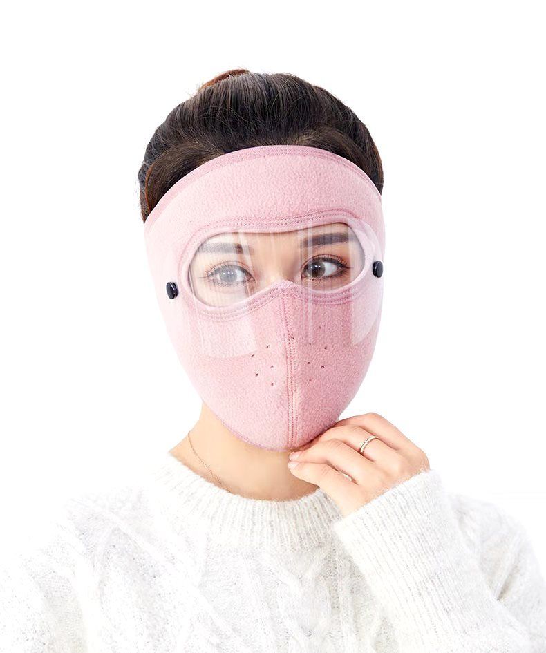 冬季保暖面罩全脸防寒风头套骑行男女面罩户外防冻耳防尘加厚护目