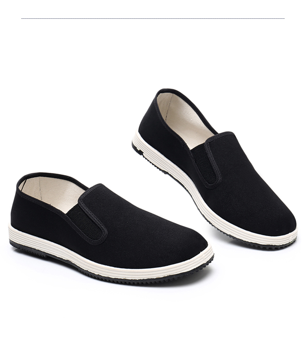 巡洋舰3513老布鞋养生布鞋透气中老年爸爸鞋一脚蹬懒人鞋新品老布鞋38