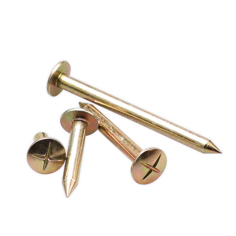 测钉十字测绘钉沉降观测点测量标志水准道钉界址钉测量控制点标志 5