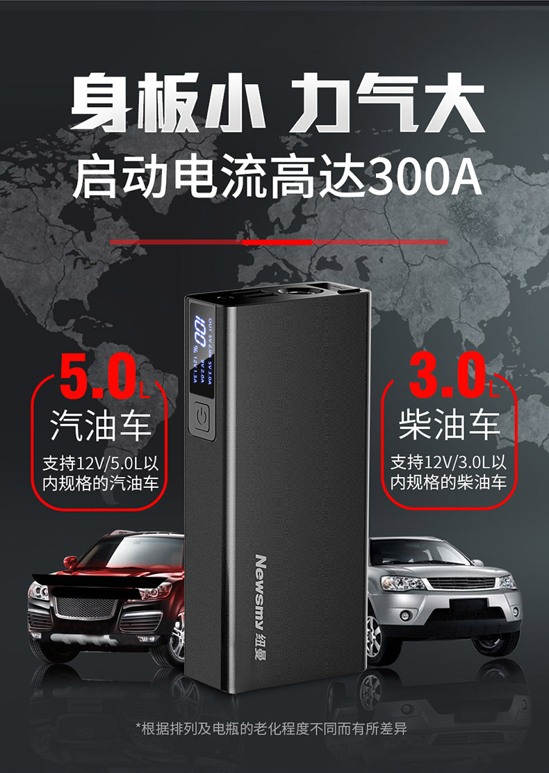 汽车应急启动电源12v救车紧急帮电宝打火搭电宝充电宝电瓶w12 升级 金属外壳q10屏显版 智能夹 凌翼 图片价格品牌报价 京东