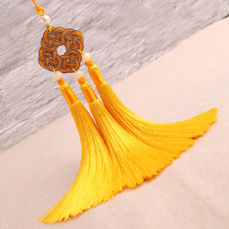 手工编织金钱结三流苏穗子挂件古风吊坠民族风中国结吊穗新年元旦朋友