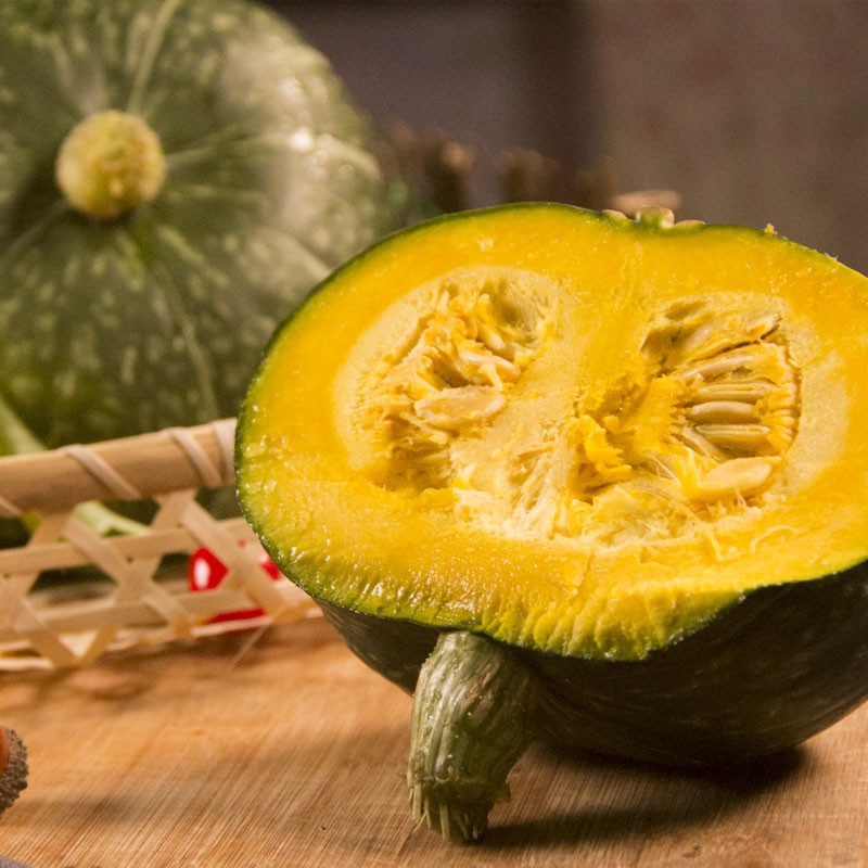 源外园 东北窝瓜南瓜 谢花面窝瓜 生鲜板栗味南瓜一冯农家种植倭瓜