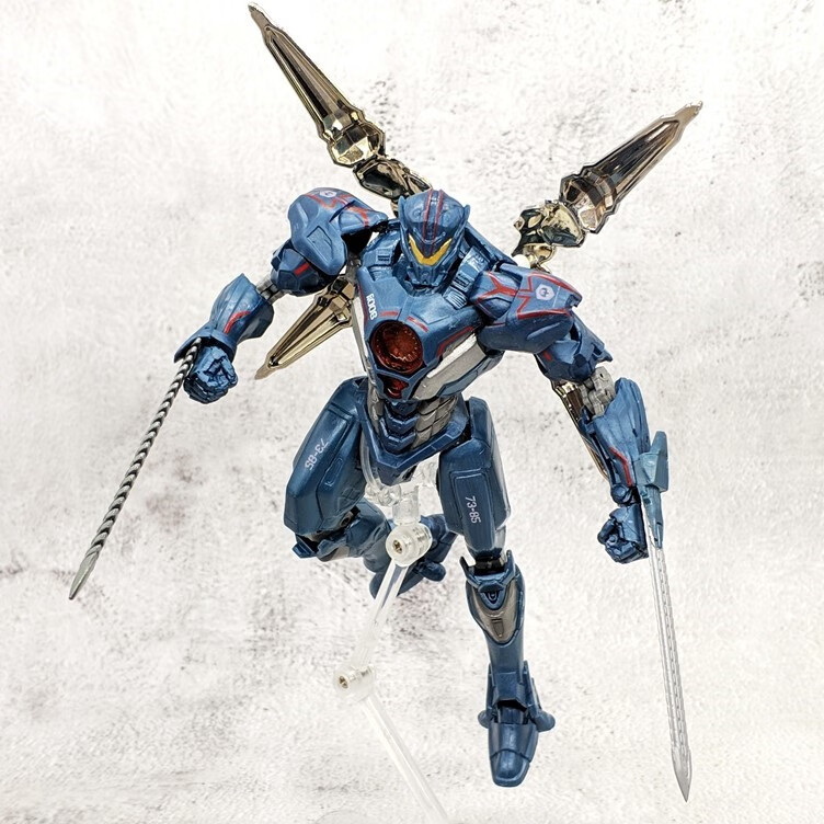 环太平洋2机甲模型危险流浪者玩具手办复仇流浪者可动摆件男生人偶 可