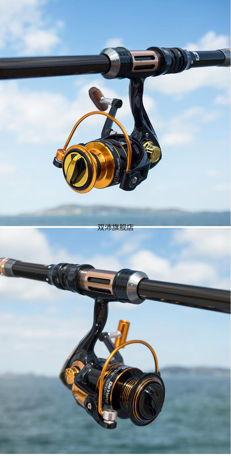 达瓦短节小海竿新款迷你短小海杆抛竿海竿裸竿钓鱼竿远投竿甩杆全套海