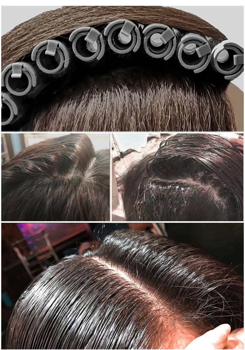 四代新升级摩根烫发杠泡沫蓬松发根烫定型冷烫自粘卷发杆子美发烫