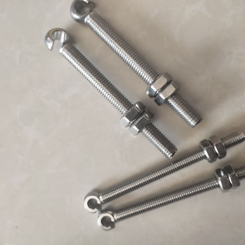 m8x100大棚风口固定螺丝不锈钢开口大棚风口固定器免打孔挂钩m8100五