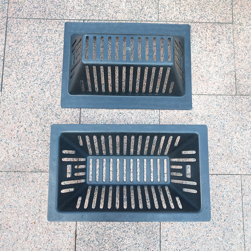 雨水口截污挂篮方形pp塑料过滤框防堵截污篮下水道井盖排水截污框谦设