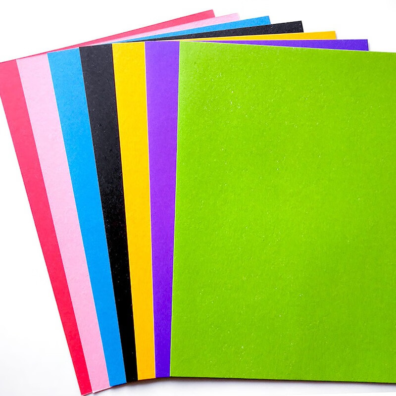 《折纸彩纸儿童小学生手工折叠纸diy剪纸美术画画硬卡纸16k开正方形